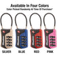 Master Lock 4697D Set Your Own Combination TSA Approved Luggage Lock, 1 Pack, Colors May Vary