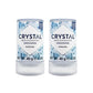 CRYSTAL™ Travel Stick Mineral Deodorant - Unscented Body Deodorant With 24-Hour Odor Protection, Non-Staining & Non-Sticky, Aluminum Chloride & Paraben Free, 1.5 FL OZ – (Pack of 2)