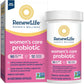 Renew Life Women's Probiotic Capsules, 50 Billion CFU Guaranteed, Supports pH Balance, Vaginal, Urinary, Digestive and Immune Health(2), L. Rhamnosus GG, Dairy, Soy and Gluten-Free, 30 Count