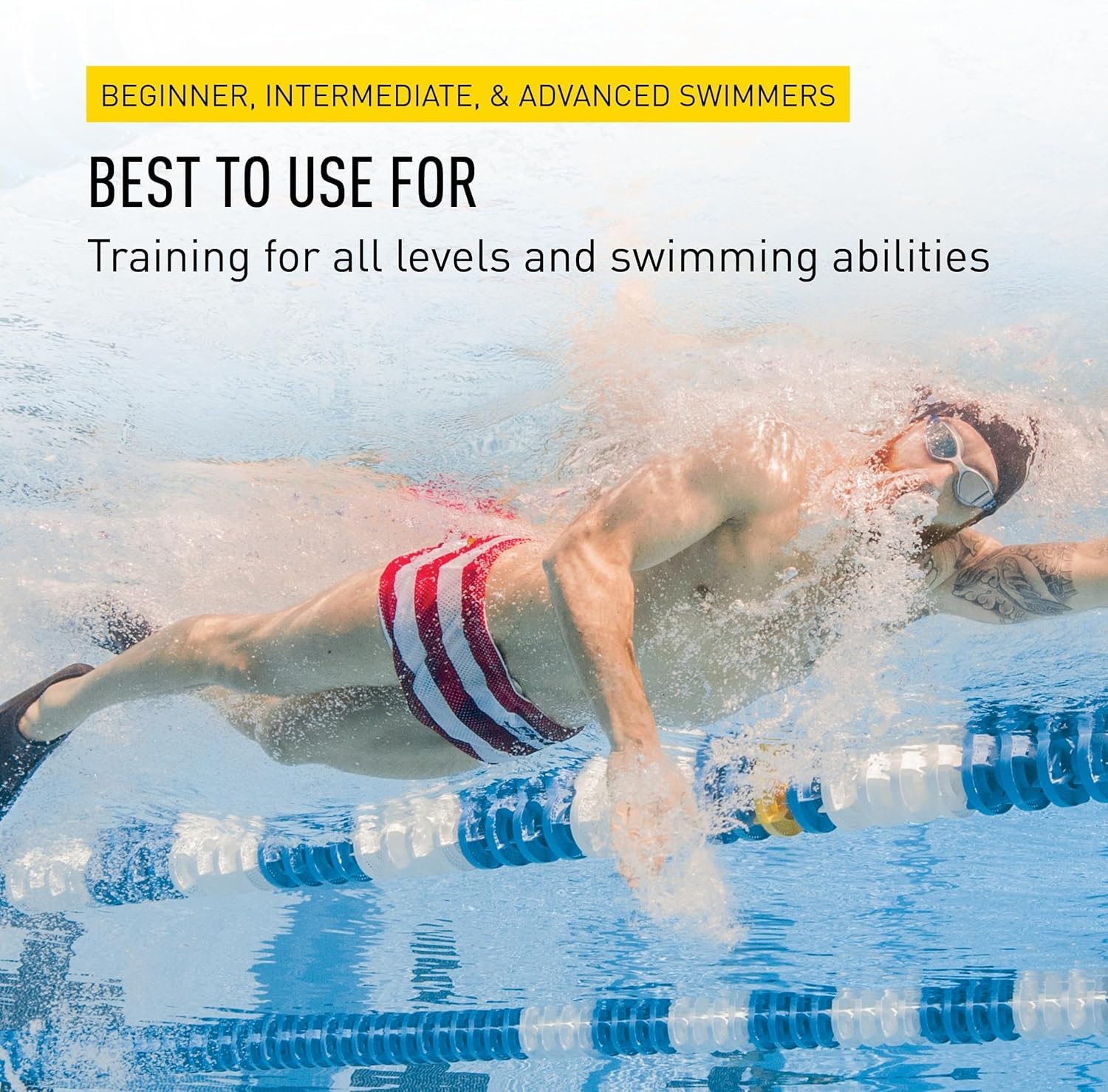 Buy now FINIS Long Floating Swim Fins - Training Fins for All Ages - Improves Kick Technique & Body Position at indiglob india