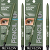Revlon ColorStay Eyeliner Pencil, Black [201], 0.01 oz (Pack of 12) - 0.01 Ounce (Pack of 2)