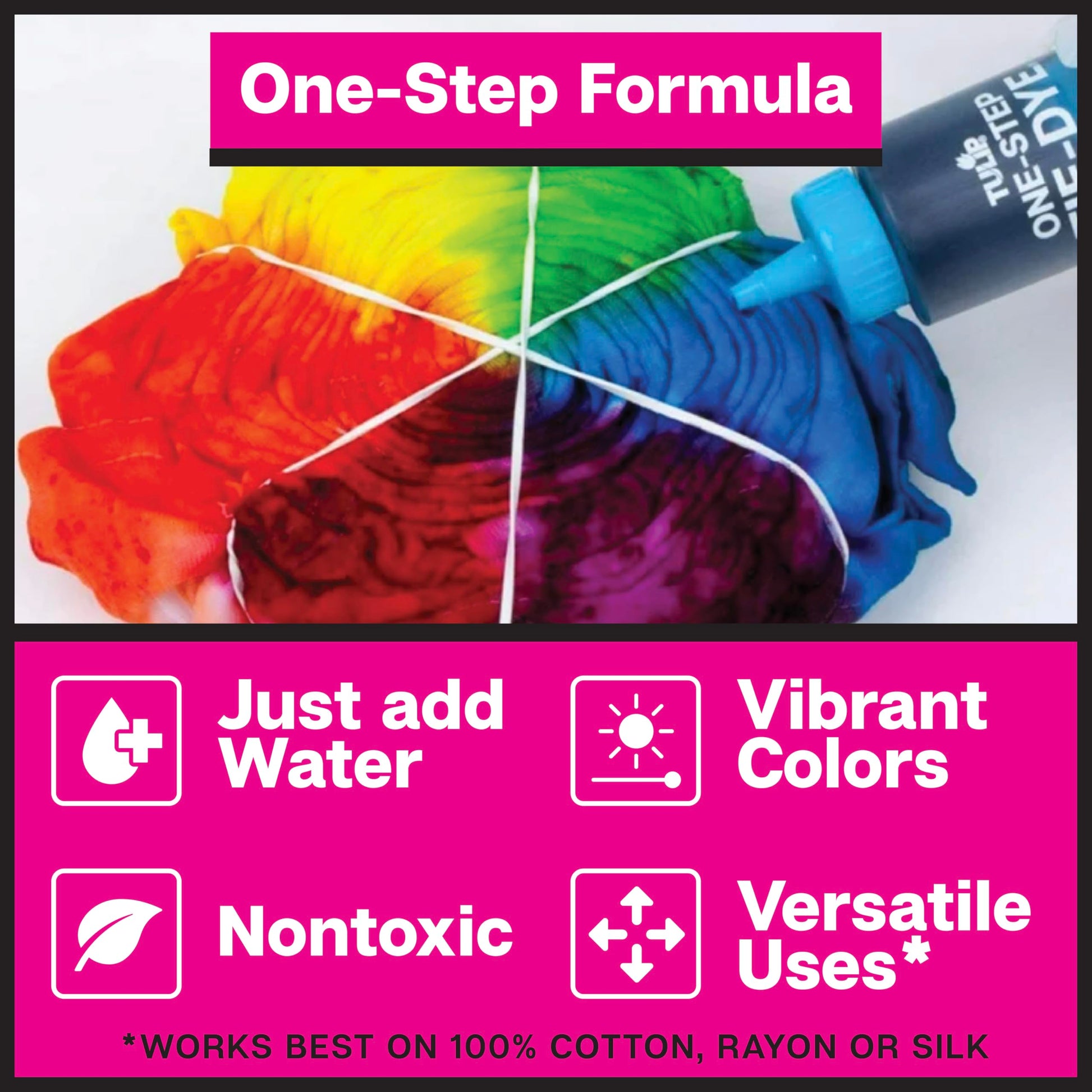 Buy now Tulip One-Step Tie-Dye Party Kit, Set of 123 at indiglob india