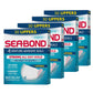 Sea Bond Secure Denture Adhesive Seals, Original Lowers, Zinc-Free, All-Day-Hold, Mess-Free, 30 Count (Pack of 1)