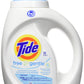 Buy now Tide Free & Gentle Liquid Laundry Detergent, Unscented, 1.47 L (32 Loads) at indiglob india