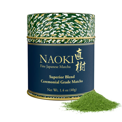 Buy now Naoki Matcha Superior Ceremonial Blend – Authentic Japanese First Harvest Ceremonial Grade Matcha Green Tea Powder from Uji, Kyoto (40g / 1.4oz) at indiglob india