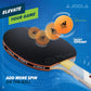 JOOLA Omega Strata - Table Tennis Racket with Flared Handle - Tournament Level Ping Pong Paddle with Vizon Table Tennis Rubber - Designed for Spin