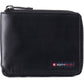 Alpine Swiss Logan Zipper Bifold Wallet | All-Around Zip Closure | 13 Card Slots 2 Bill Sections | RFID Protected Premium Leather | Gift Box
