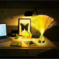 Buy now Playlearn 13” LED Fiber Optic Lamp - USB/Battery Powered – Color Changing Crystal Base – Fiber Optic Light Sensory Lamp at indiglob india