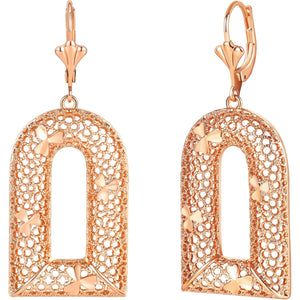 JINEAR Gold Dangle Earrings for Women, 18K Gold Filled Dainty Tiny Heart Drop Dangle Earrings Cute Small Huggie Hoop Earrings Fashion Jewelry Gift