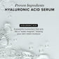 Asterwood Hyaluronic Acid Serum for Face - Plumping, Anti-Aging, Hydrating - Fragrance-Free - 8 Fl Oz
