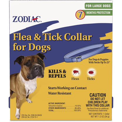 Zodiac Flea and Tick Collar for Large Dogs