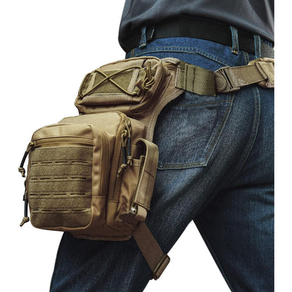 Drop Leg Bag for Men Women Military Tactical Thigh Pack Pouch Multifunctional Tactical Package Outdoor Hiking Thigh Bag