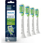 Philips Sonicare Genuine W3 Premium White Replacement Toothbrush Heads, 2 Brush Heads, Black, HX9062/95