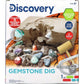 Discovery Kids Gemstone Dig Stem Science Kit by Horizon Group Usa, Excavate, Dig & Reveal 11 Real Gemstones, Includes Goggles, Excavation Tools, Streak Plate, Magnifying Glass & More
