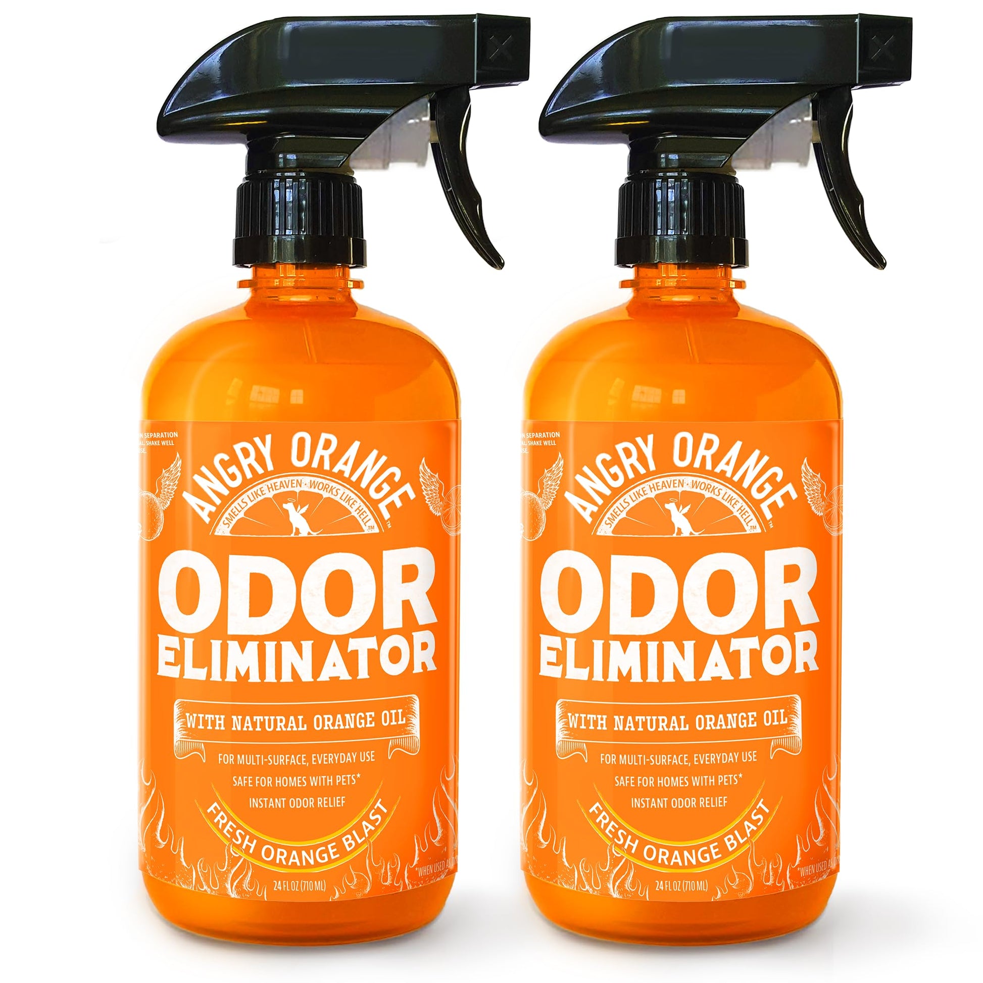 Buy now ANGRY ORANGE Pet Odor Eliminator for Dog and Cat Urine, Carpet Stains, and Strong Smells – Citrus Cleaner with Natural Orange Oil – 24 oz at indiglob india
