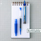 Pilot Precise V7 RT Refillable & Retractable Liquid Ink Rollerball Pens, Blue Ink Pens, Fine Point (0.7 mm), 8-Pack - Ideal for School, Journaling, and Office Writing