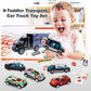 Buy now Toddler Toys for 3-4 Year Old Boys,Large Transport Cars Carrier Set Truck Toys with 12 Die cast Vehicles Truck Toys Cars,Ideal Christmas Easter Gifts Toys for Kids Age 3-7 at indiglob india