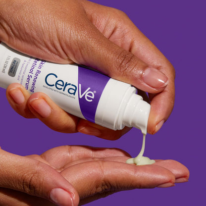 Buy now CeraVe Anti Aging Retinol Serum For Face, Encapsulated Retinol With Hyaluronic Acid, Niacinamide & Ceramides, Smooths Wrinkles & Fine Lines, Gentle Skin Brightening Serum, Fragrance Free, 1 Oz at indiglob india