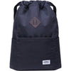 KAUKKO Drawstring Sports Backpack Gym Yoga Bag Shoulder Rucksack for Men and Women - Black3031