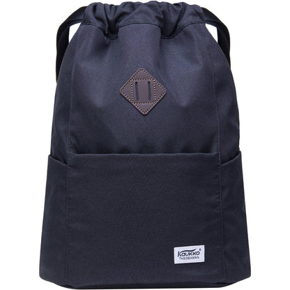 KAUKKO Drawstring Sports Backpack Gym Yoga Bag Shoulder Rucksack for Men and Women