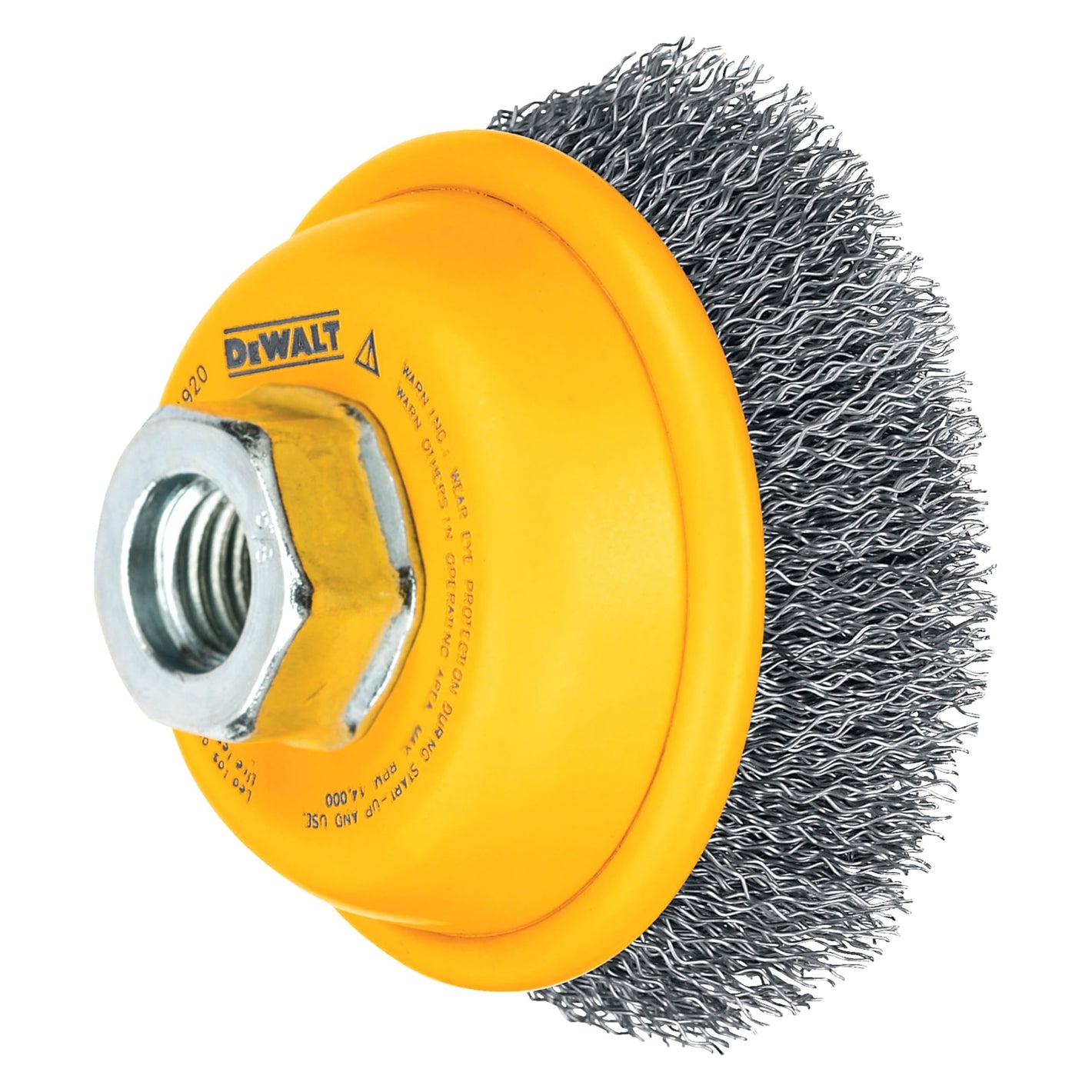 Buy now DeWalt Accessories DW4910 3x5/8-11 Knot Cup Brush at indiglob india