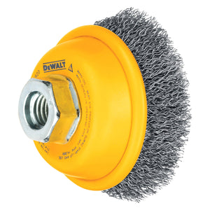 Buy now DeWalt Accessories DW4910 3x5/8-11 Knot Cup Brush at indiglob india