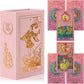 Tarot Cards for Beginners Pink Tarot Cards with Guide Book Gold Foil with Meanings on Them 78 Classic Origina Waterproof Rider Waite Taro Deck Fortune Telling Game（Pink）