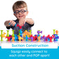 Buy now Fat Brain Toys Squigz Starter Set, 24 Piece Suction Bath Toys, Sensory Toys for Kids 3 and Up at indiglob india