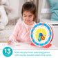 Buy now Melissa & Doug Turn & Tell Wooden Clock - Educational Toy with 12+ Reversible Time Cards at indiglob india