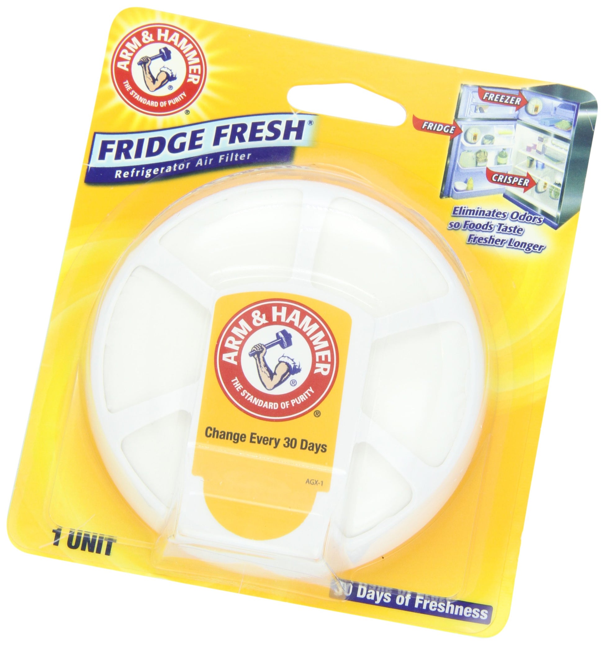 Buy now Arm & Hammer Fridge Fresh Refrigerator Air Filter (Pack of 4) at indiglob india