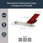 StarTech.com M2 PCIe SSD Adapter - x4 PCIe 3.0 NVMe / AHCI / NGFF / M-Key - Low Profile and Full Profile - SSD PCIe M.2 Adapter , TAA (PEX4M2E1)