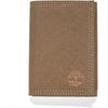 Timberland Men's Nylon Trifold Wallet - Khaki