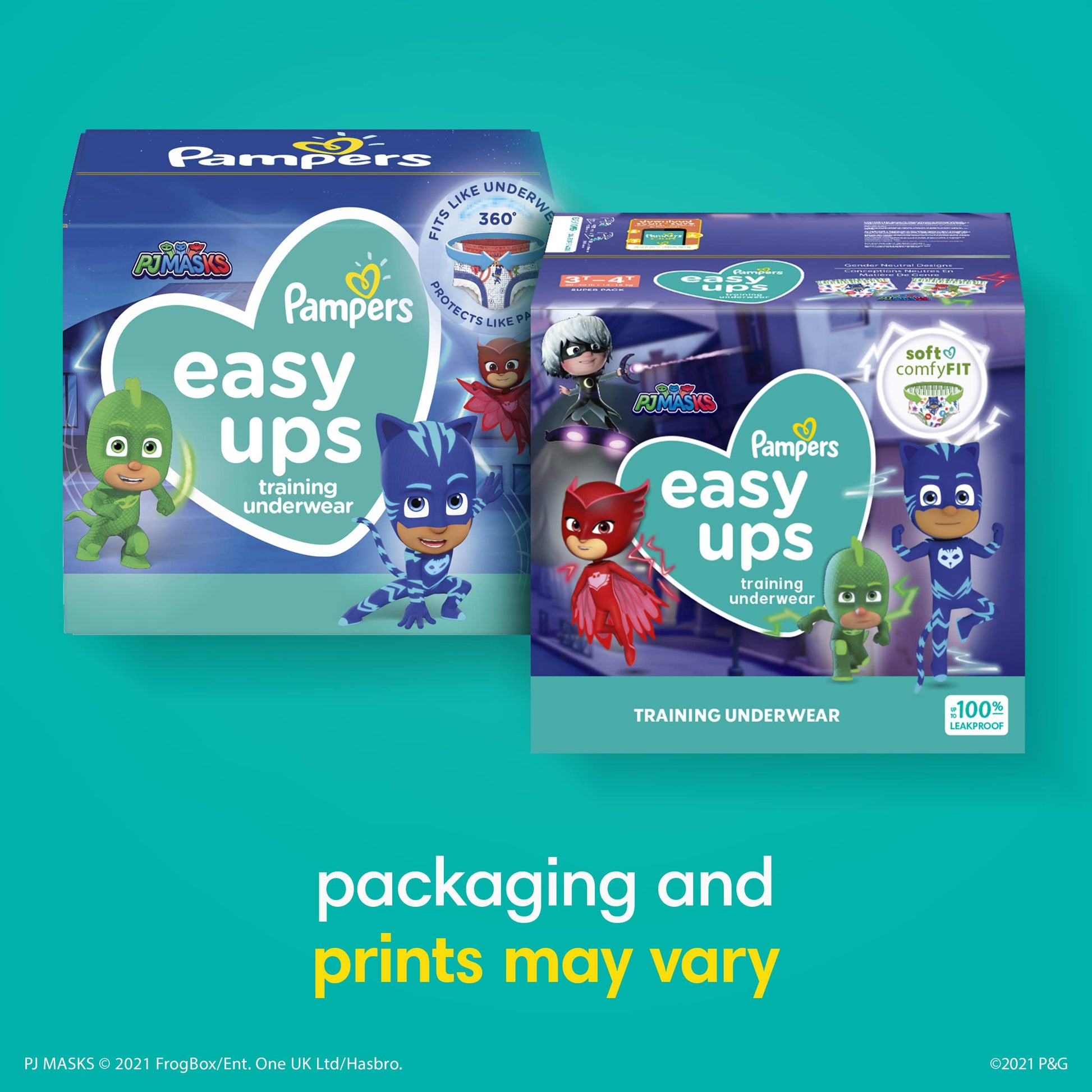 Buy now Pampers Easy Ups Boys & Girls Bluey Potty Training Pants - Size 2T-3T, 132 Count, Training Underwear (Packaging May Vary) at indiglob india