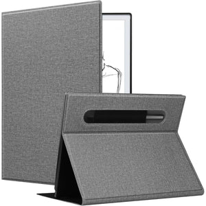 KuRoKo Case for Remarkable 2 Tablet Case, Slim Lightweight Stand Hard Back Shell Protective Cover with Pen Holder for Remarkable 2 Paper Tablet 10.3" 2020 Released,LightGray