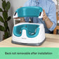 Buy now Ingenuity Baby Base 2-in-1 Booster Feeding and Floor Seat with Self-Storing Tray - Peacock Blue at indiglob india