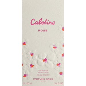 Parfums Gres Cabotine Rose Edt for Women 3.4 Oz/ 100 Ml, 3.4 Fl Oz