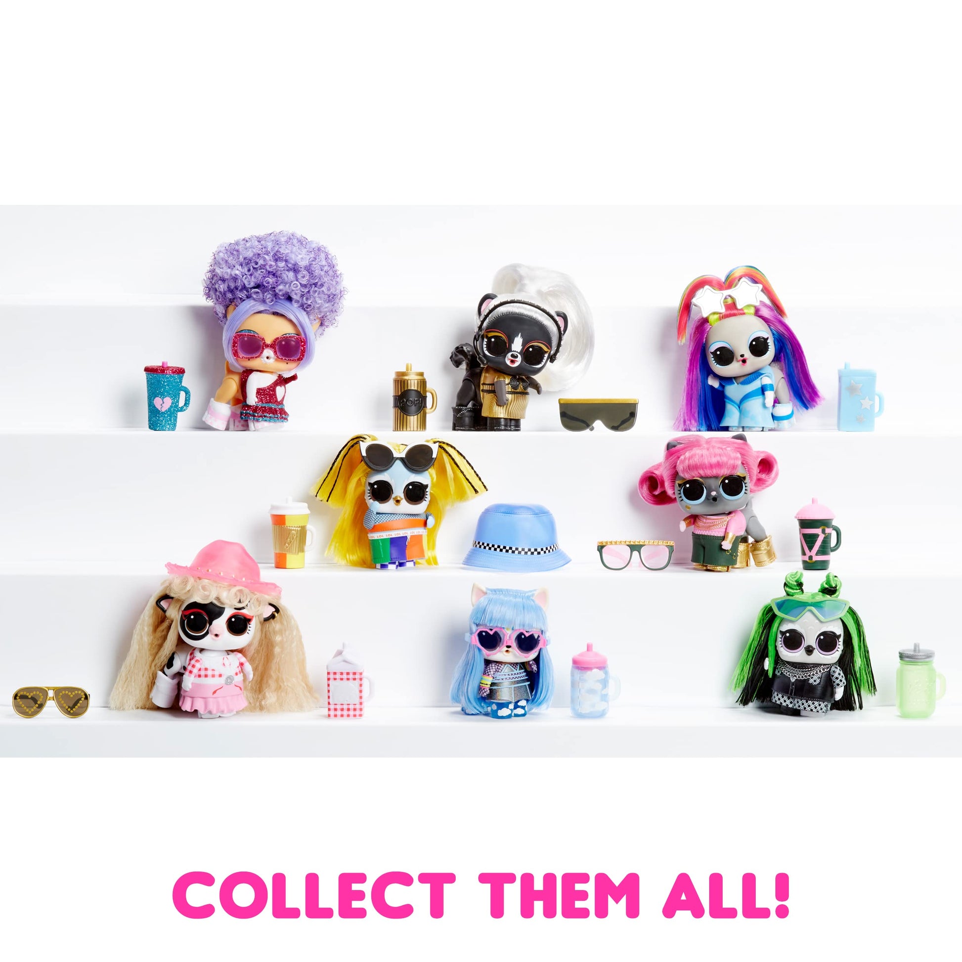 Buy now L.O.L. Surprise! Hair Pets with 10 Surprises- Collectible Pet with Real Hair, Including Music Themed Accessories, Holiday Toy, Great Gift for Kids Girls Boys Ages 4, 5, 6+ Years Old - Assorted Toy at indiglob india
