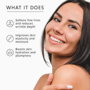 Asterwood Matrixyl 3000 + Argireline Serum for Face - Multi Peptide Serum with Hyaluronic Acid - Anti-Aging, Wrinkle Reducing, Collagen Boosting - Fragrance-Free - 8 Fl Oz