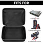 GWCASE Case Compatible with Halo Bolt Air 58830/57720/ Air+ 55500/ for ACDC Max Emergency Power Kit Car Jump Starter with Tire Pump. Car Charger Power Bank Holder for Battery Jump Starters(Box Only)