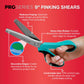 Buy now SINGER ProSeries 9" Pinking Shears - Heavy-Duty Stainless Steel - Zigzag Cut for No-Fray Fabric, Sewing & Craft Edging at indiglob india