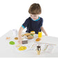 Buy now Melissa & Doug Fun Food Combine & Dine Durable Play Food for Toddlers Boys and Girls at indiglob india