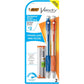 BIC Velocity Mechanical Pencils, With Colorful Barrel, Medium Point (0.7mm), 5-Count Pack Mechanical Pencils With Eraser and Lead Refills