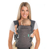 Infantino Flip 4-in-1 Convertible Baby Carrier, Adjustable, Ergonomic Babywearing, Registry Essential, Baby Carrier for Newborn to Toddler, Gray - Grey