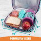 Bentology Lunch Box for Kids- Insulated, Waterproof, Durable Tote Bag Lunchbox fits Bento Boxes, Containers, Jars, Bottles- Keeps Food Hotter or Colder Longer- Back To School Reusable Sleeve For Girls