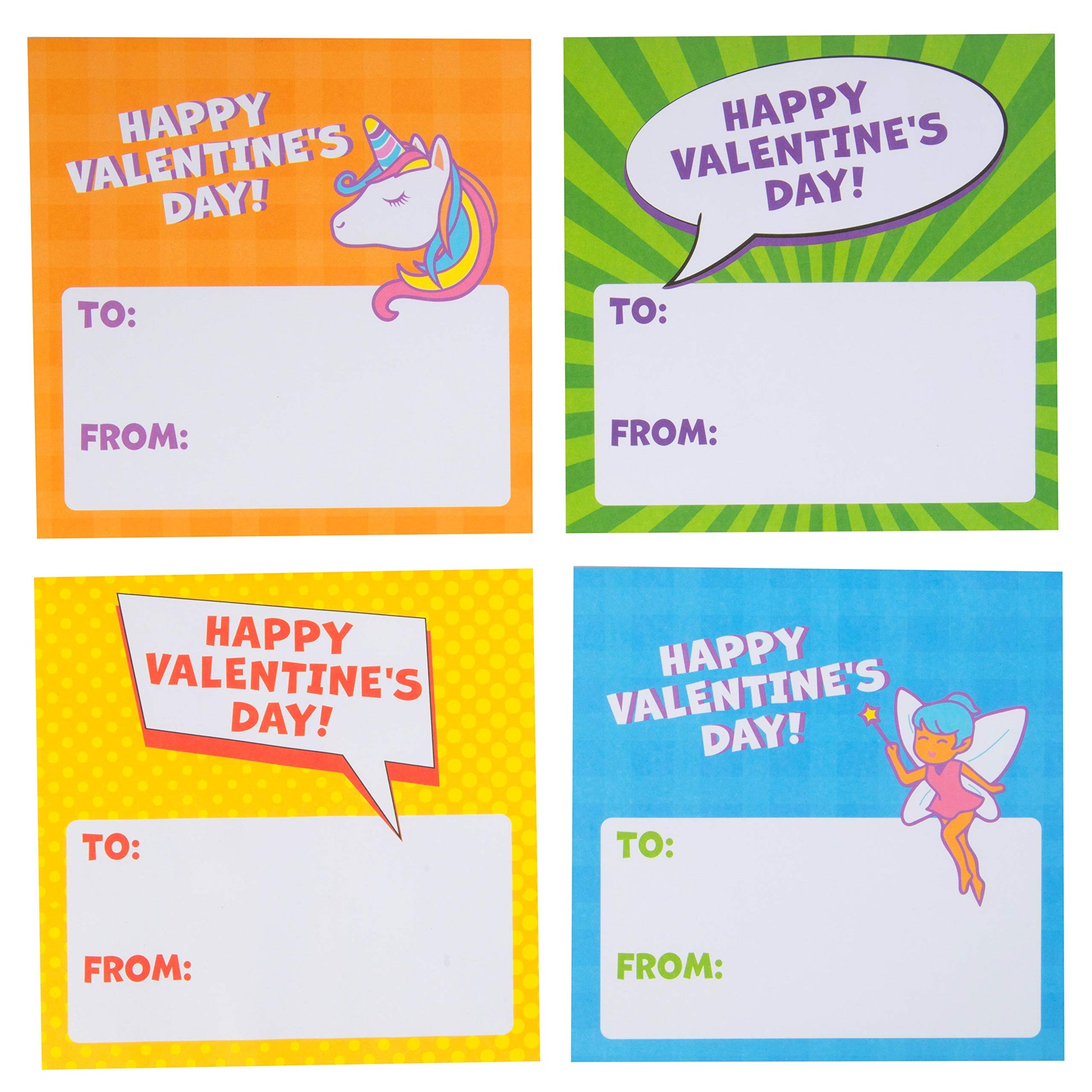 Buy now Valentines Day Cards for Kids Classroom- Fantasy Fortune Teller Kits (24ct)-Perfect Valentines Day Gifts for Kids School Exchange for Boys & Girls-Each Includes Pre-Folded Paper Origami Cootie Catcher at indiglob india