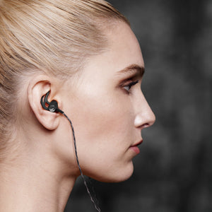 Buy now V-Moda Forza Metallo in-Ear Headphones with 3-Button Remote & Microphone - Apple Devices, Gunmetal Black at indiglob india