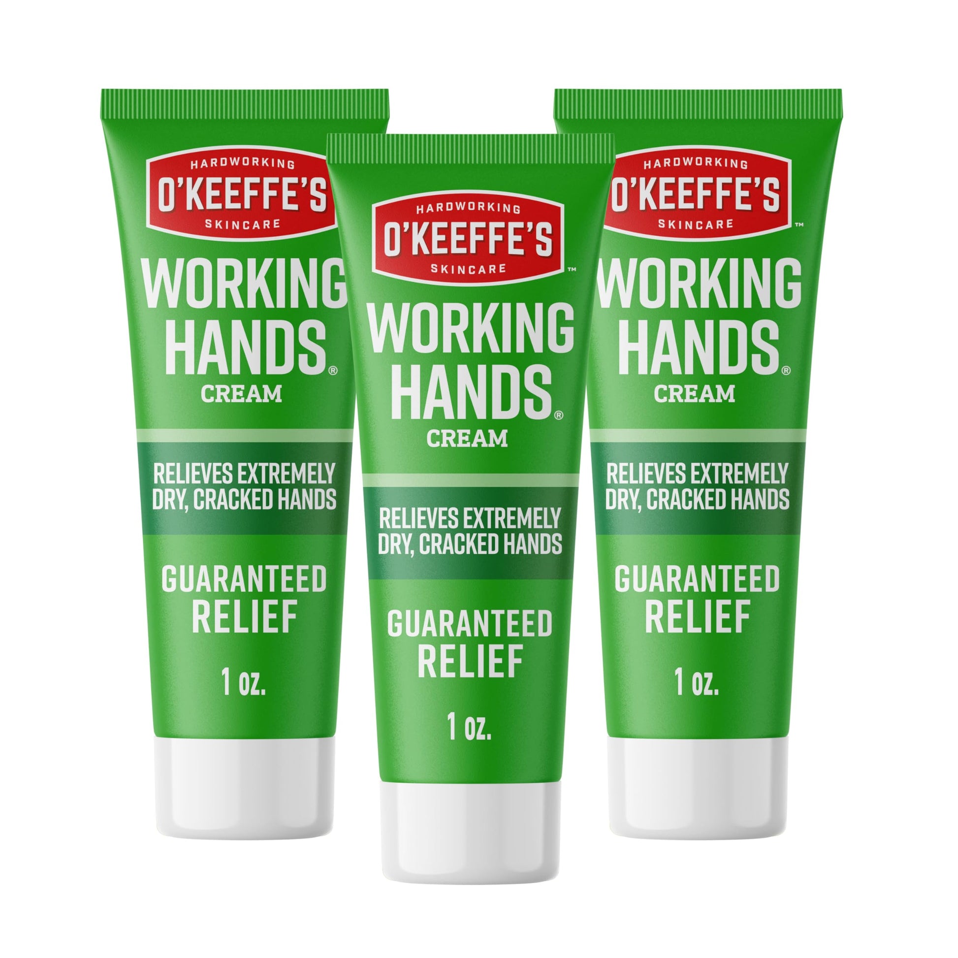 Buy now O'Keeffe's Working Hands Hand Cream for Extreme Dryness - 3 oz Tube (2 Pack) - Repairing Skincare for Cracked, Dry Hands 1 Ounce(3 Pack) at indiglob india
