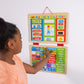 Buy now Melissa & Doug My First Daily Magnetic Calendar, Classroom Calendar for Kids Activities with Weather & Seasons, Preschool Toys for Girls & Boys Ages 4+ at indiglob india