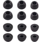 ALXCD Eartips Compatible with Sony WF-1000XM4 WF-1000XM5 Earbuds, S/M/L 3 Pairs Soft Silicone Ear Tips Earbuds Tips, Compatible with Sony WF-1000XM5 WF-1000XM4 Silicon Tips XM4 3 Pairs, SML, Black