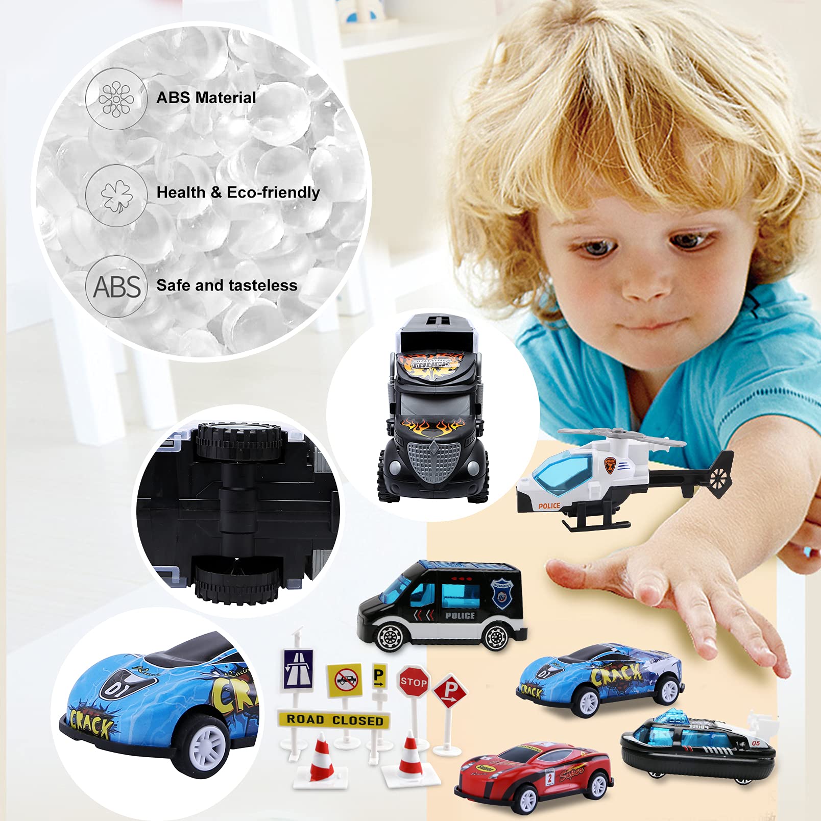Buy now Toddler Toys for 3-4 Year Old Boys,Large Transport Cars Carrier Set Truck Toys with 12 Die cast Vehicles Truck Toys Cars,Ideal Christmas Easter Gifts Toys for Kids Age 3-7 at indiglob india